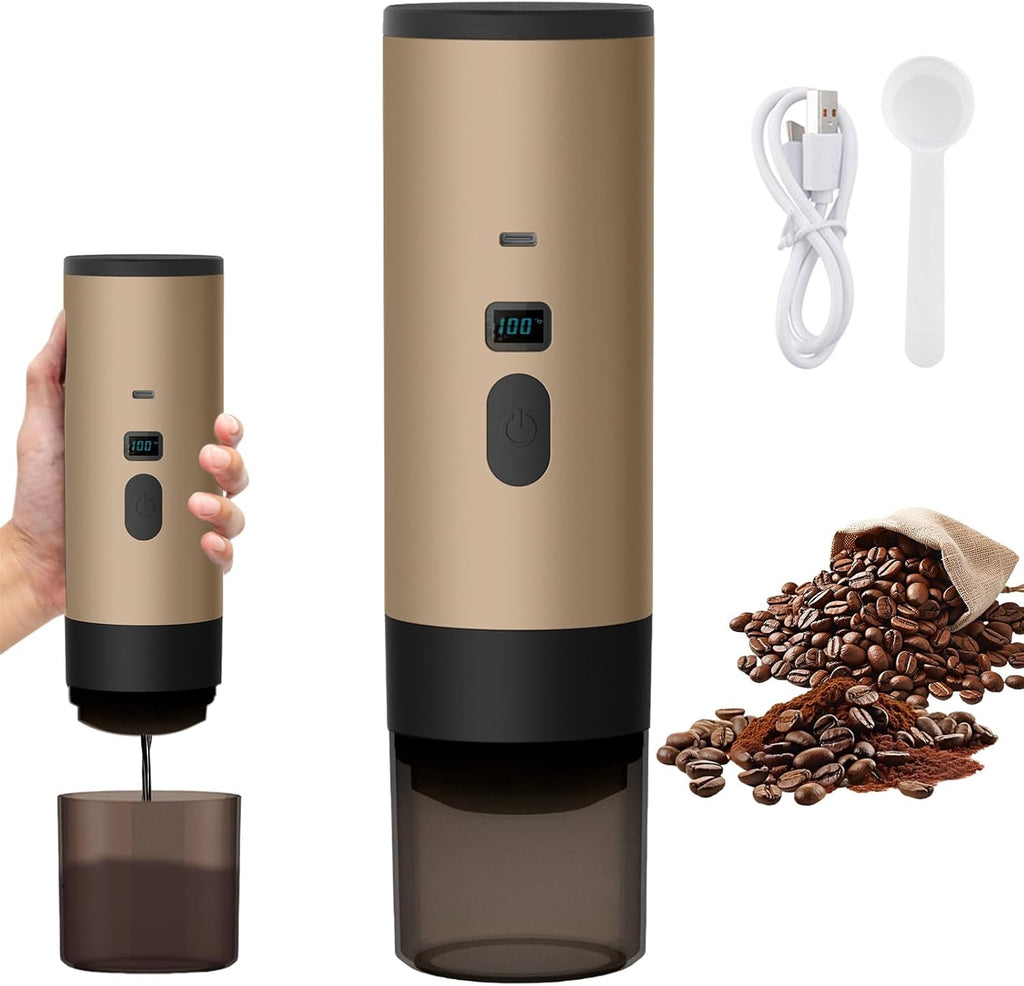 ماكينة تحضير قهوة اسبريسو محمولة